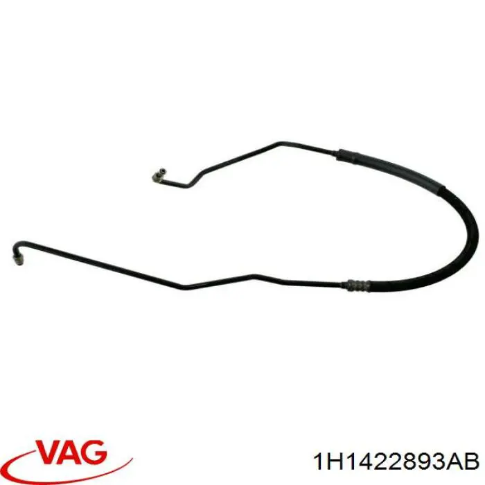 Manguera de alta presión de la dirección asistida desde la bomba hasta la cremallera VAG 1H1422893AB precio, desde 65,79 EUR