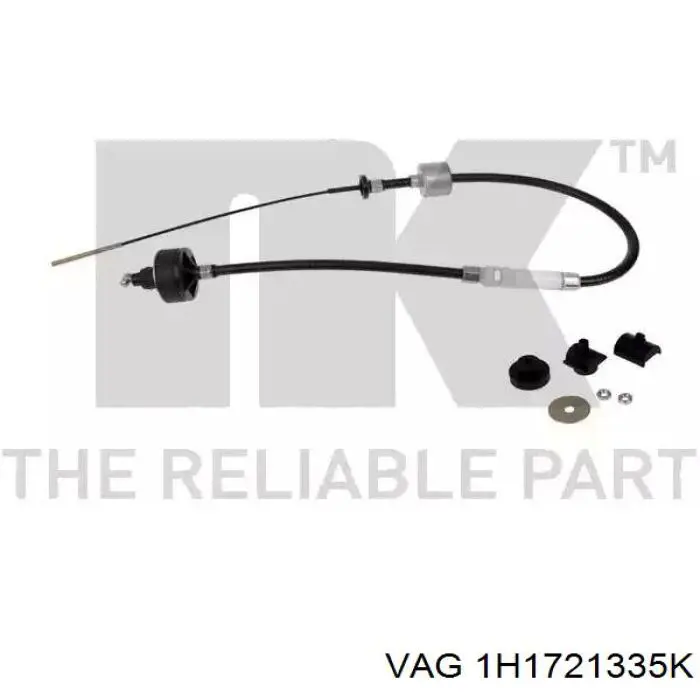 Cable de embrague VAG 1H1721335K precio, desde 24,52 EUR