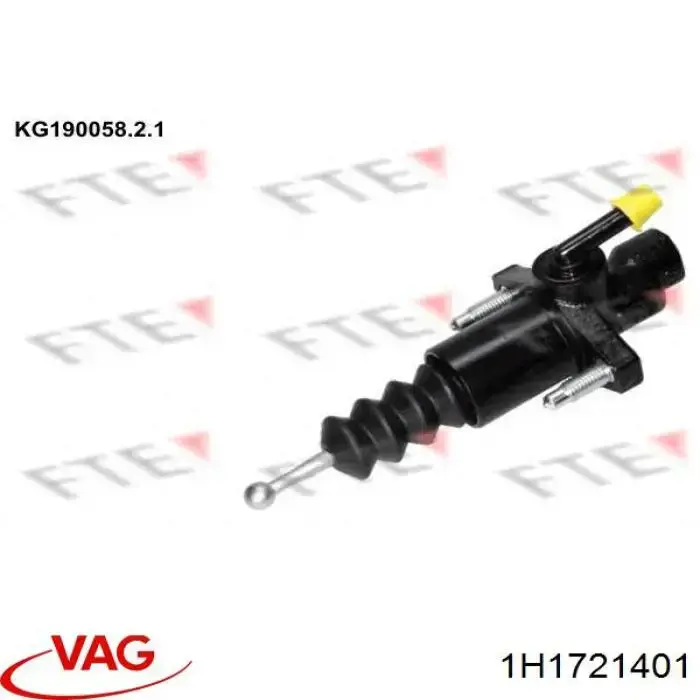 1H1721401 VAG Cilindro maestro de clutch