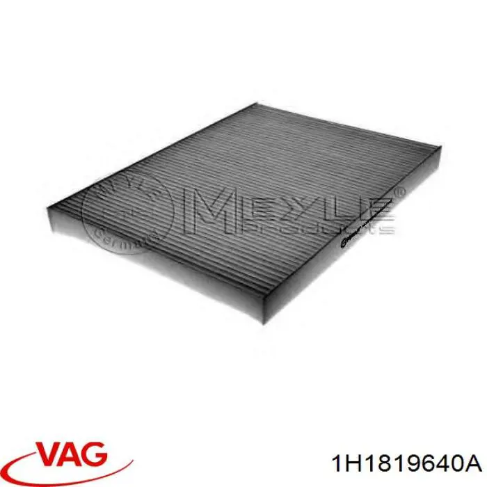 Filtro de cabina VAG 1H1819640A precio, desde 8,96 EUR