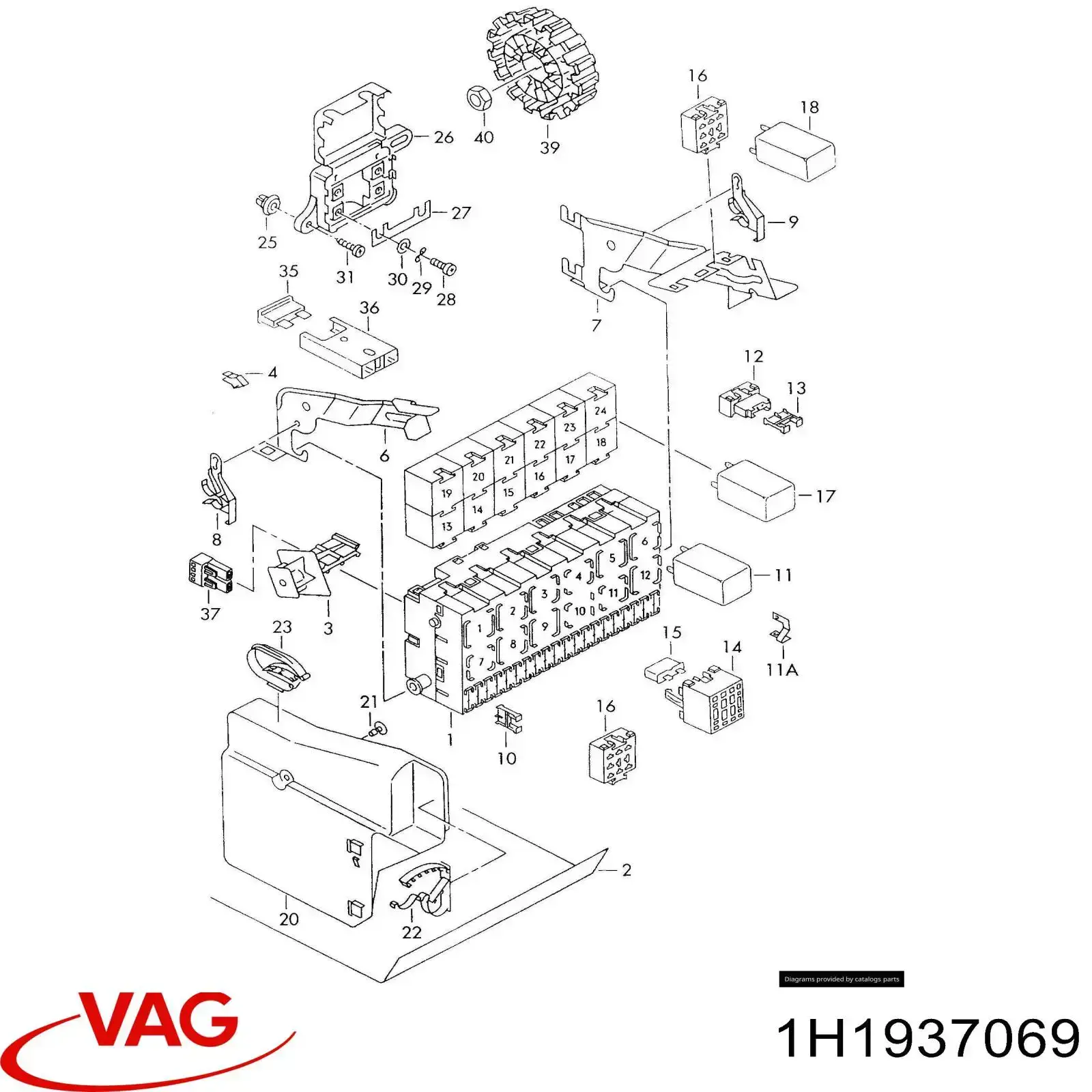  VAG 1H1937069 precio, desde 19,85 EUR