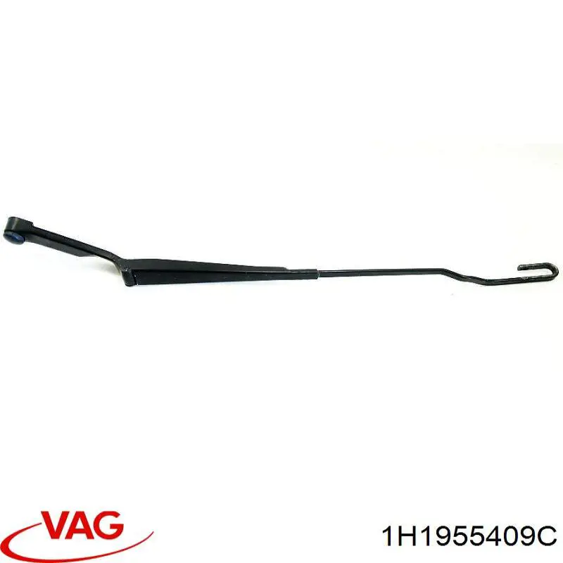 Brazo del limpiaparabrisas 1H1955409C VAG