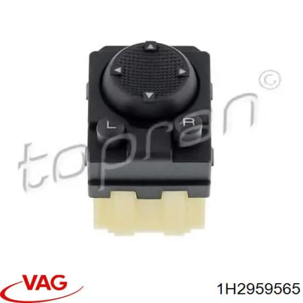 Módulo de espejos retrovisores en la puerta VAG 1H2959565 precio, desde 132,74 EUR