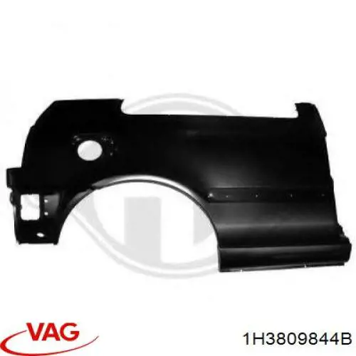 Aleta trasera derecha VAG 1H3809844B precio, desde 464,06 EUR