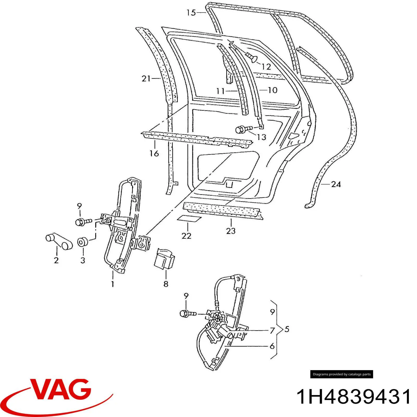 1H4839431 VAG 