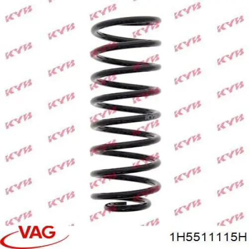 Comprar 1H5511115H VAG Muelle de eje trasero