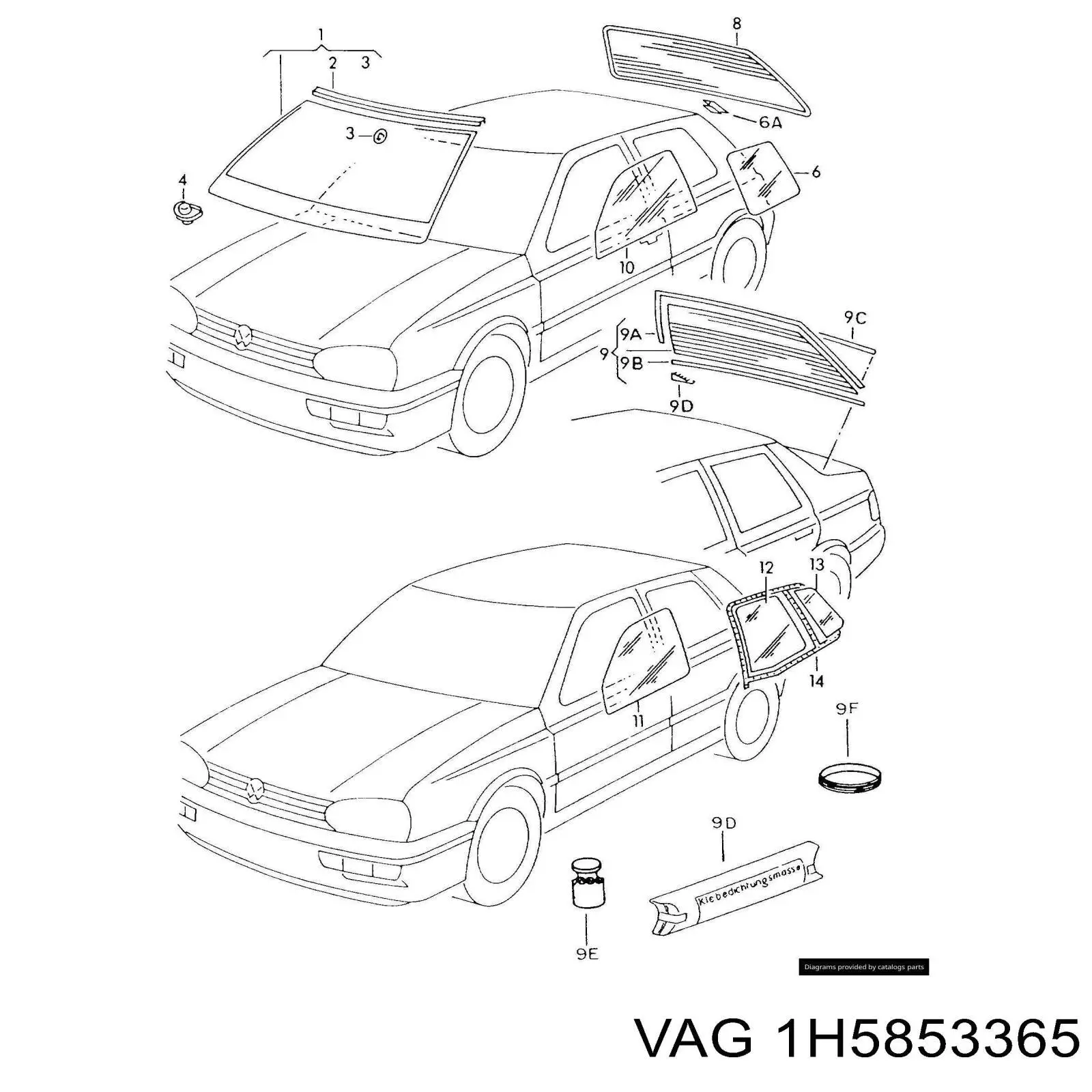  VAG 1H5853365 precio, desde  