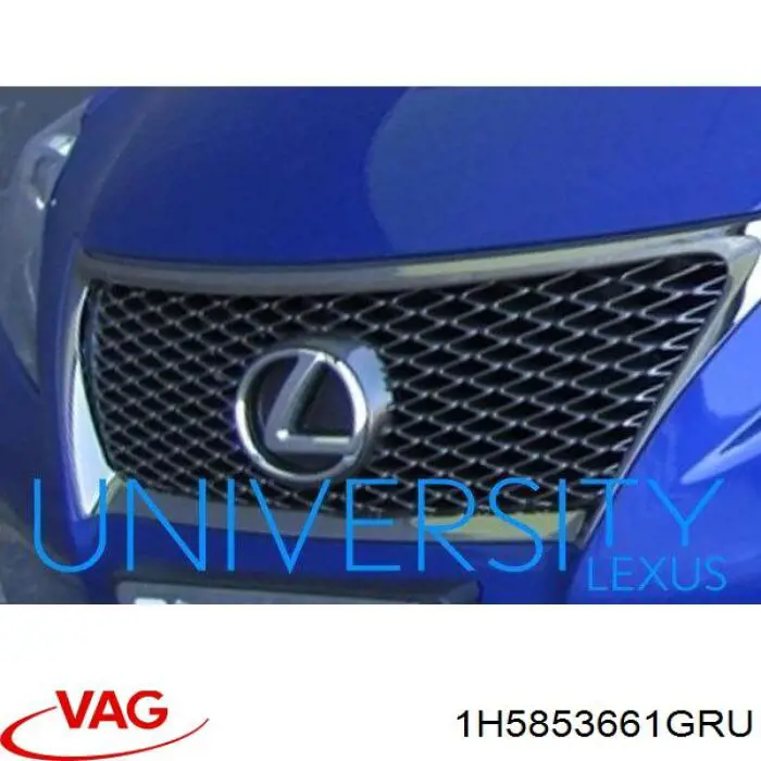 1H5853661GRU VAG Cubierta inferior de faro