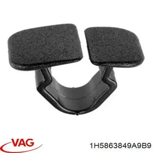 Comprar 1H5863849A9B9 VAG Clip del aislante del capó