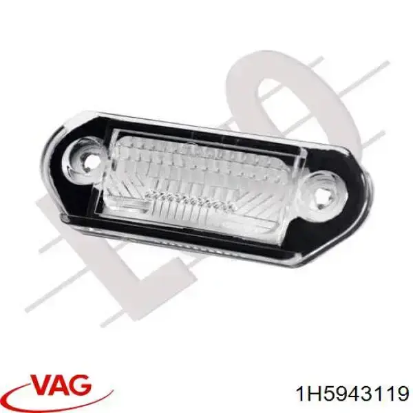 Lampara de matricula VAG 1H5943119 precio, desde 9,19 EUR