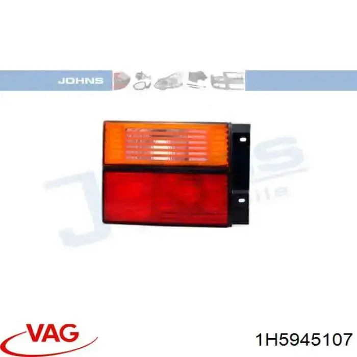 Piloto trasero interior izquierdo VAG 1H5945107 precio, desde 50,82 EUR