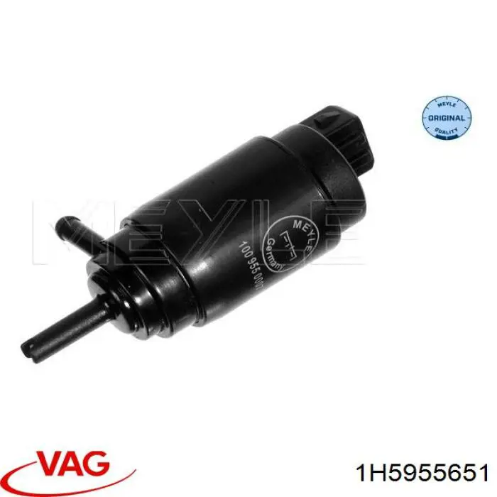 Bomba de limpiaparabrisas delantera VAG 1H5955651