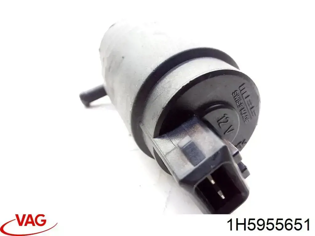 Comprar 1H5955651 VAG Bomba de agua limpiaparabrisas, delantera