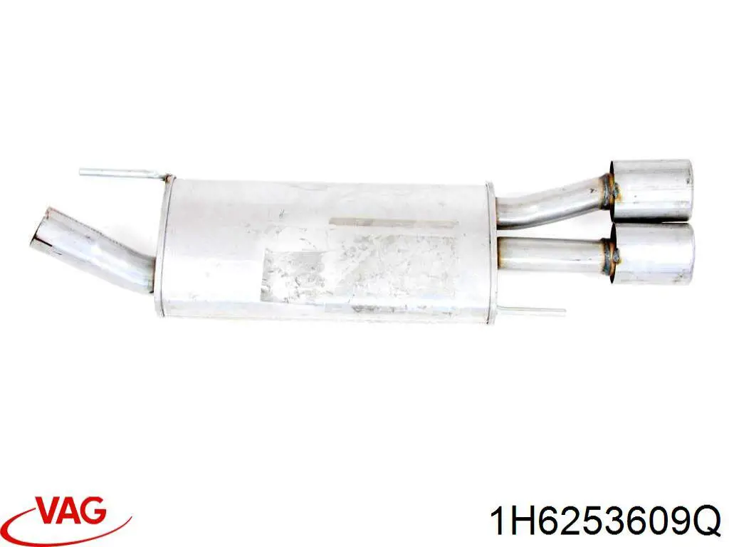 Comprar 1H6253609Q VAG Silenciador trasero