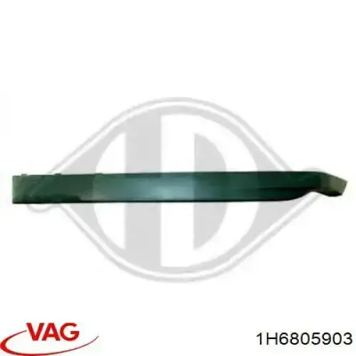 Alerón delantero izquierdo del parachoques VAG 1H6805903 precio, desde 8,72 EUR