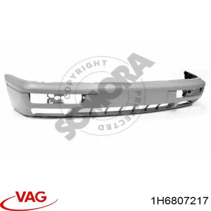 Parachoques delantero VAG 1H6807217 precio, desde 85,99 EUR