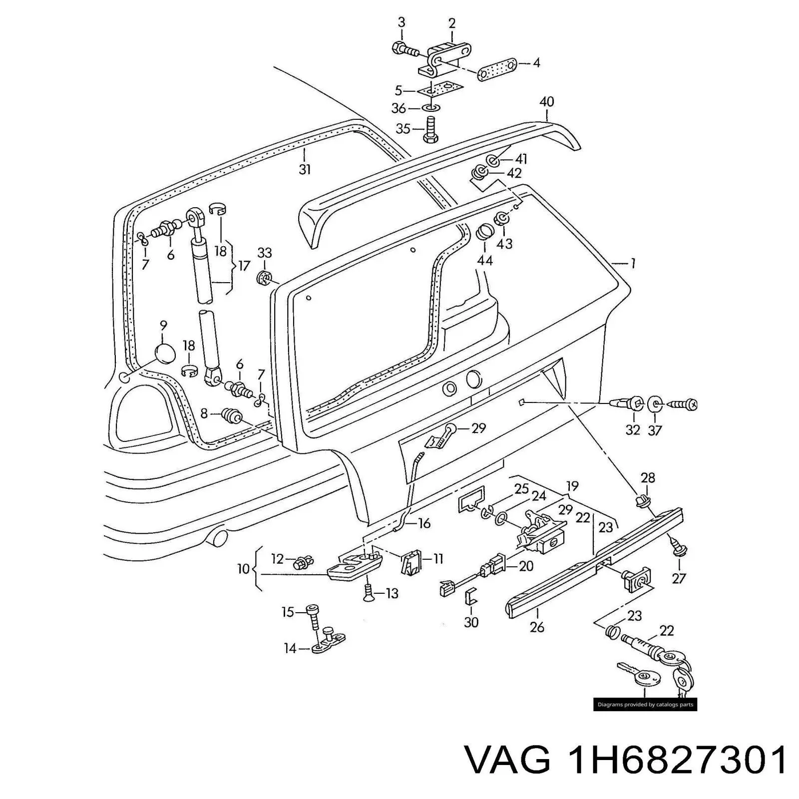 VAG 1H6827301 precio, desde 13,61 EUR