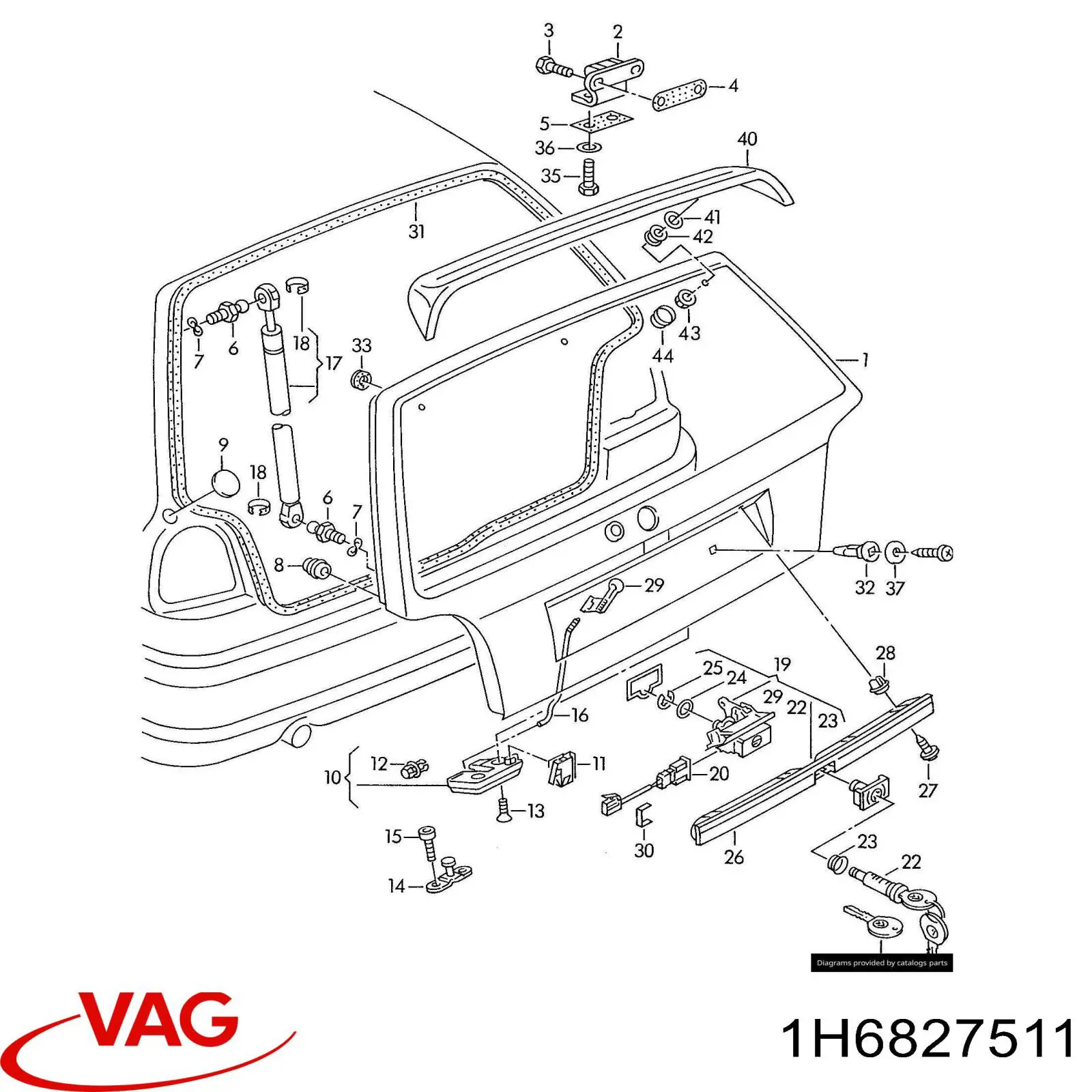  VAG 1H6827511 precio, desde 24,27 EUR