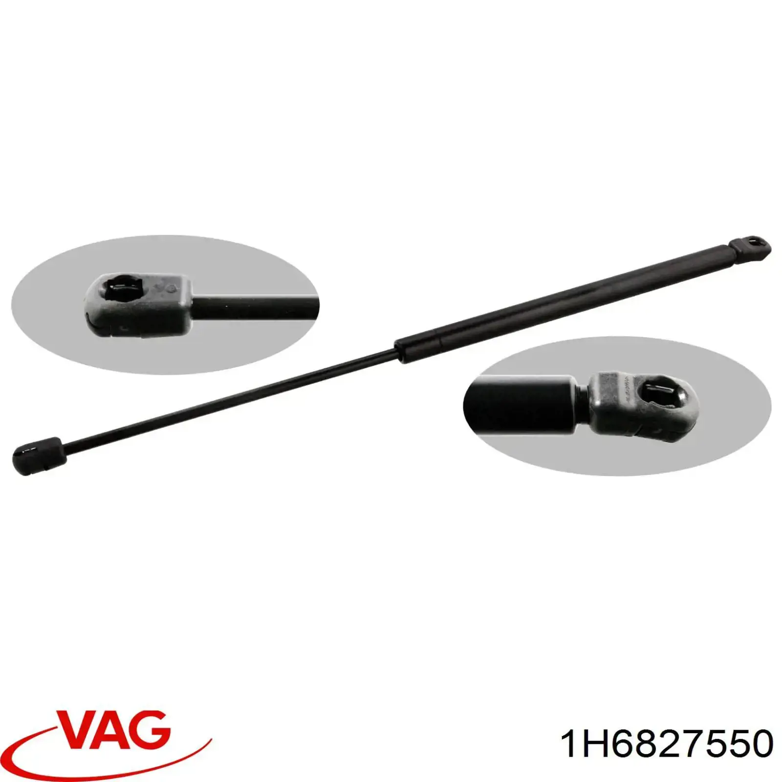 Amortiguador maletero 1H6827550 VAG