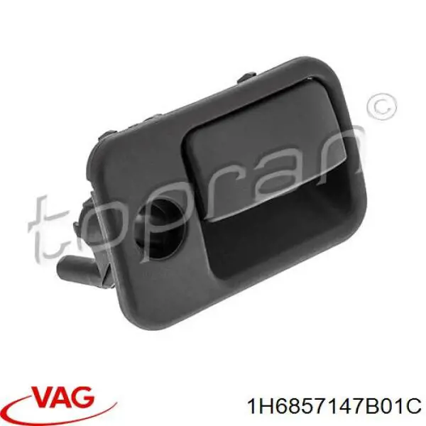 Manija de guantera VAG 1H6857147B01C precio, desde 3,90 EUR