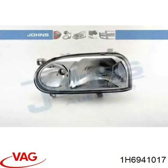 Faro izquierdo Volkswagen Golf 3 1H1