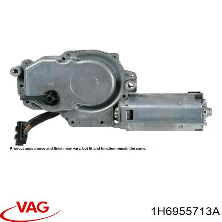 Motor limpiaparabrisas luna trasera VAG 1H6955713A
