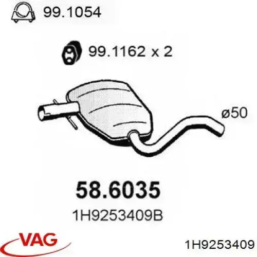 1H9253409 VAG