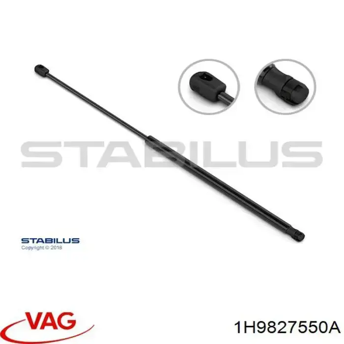 Amortiguador de maletero VAG 1H9827550A precio, desde 11,28 EUR