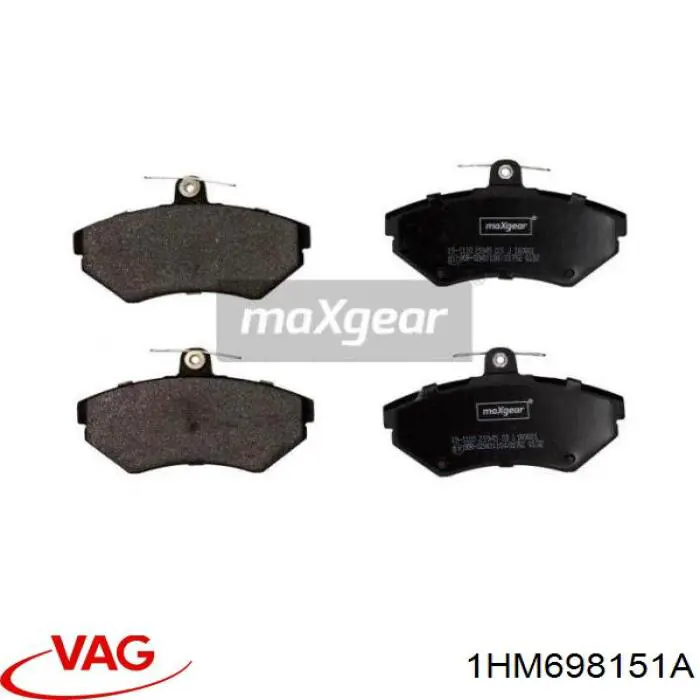 Pastillas de freno delanteras Seat Ibiza 2 6K1