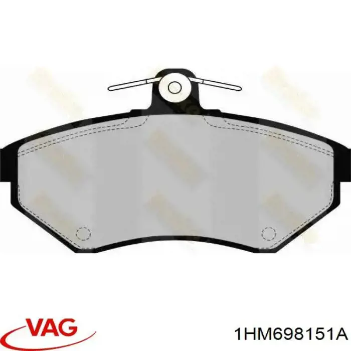 Pastillas de freno delanteras Seat Ibiza 2 6K1