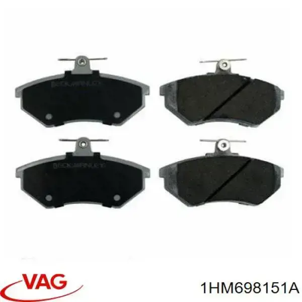 Pastillas de freno delanteras Seat Ibiza 2 6K1