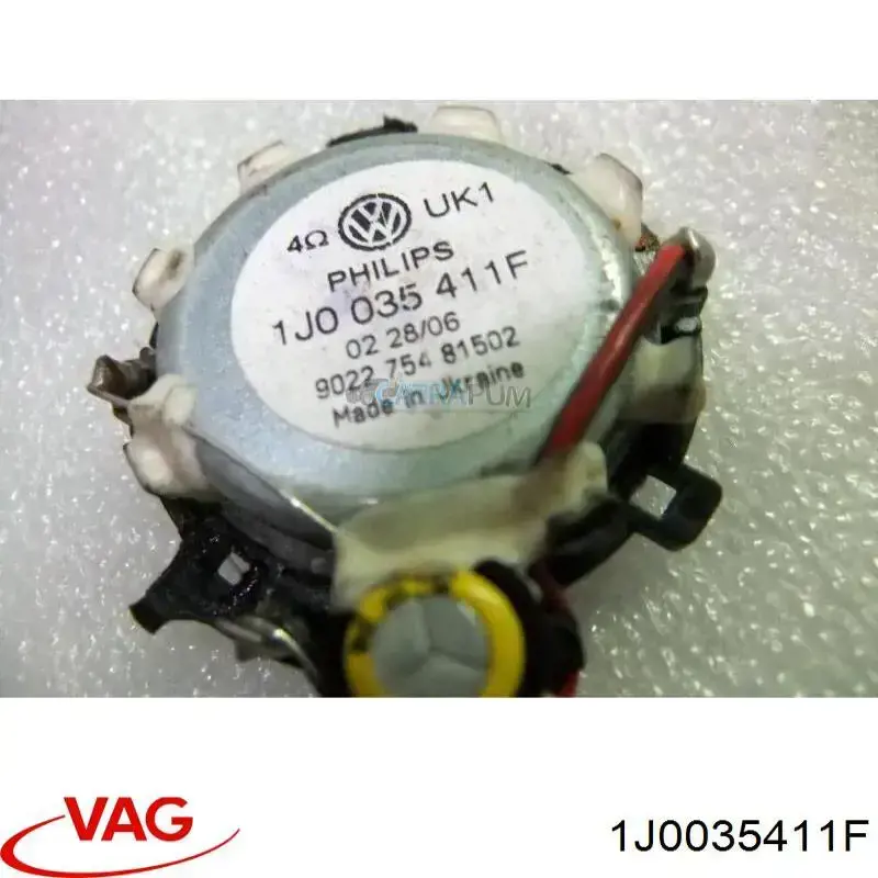 Altavoz de la puerta trasera 1J0035411F VAG
