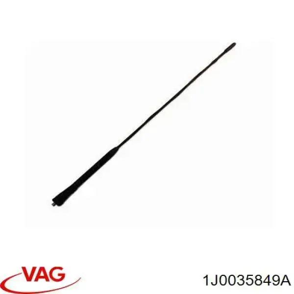 1JE035505 VAG barra de antena
