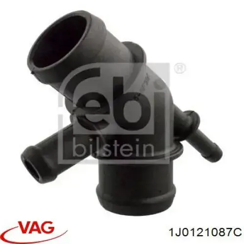 1J0121087C VAG Brida del sistema de refrigeración (triple unión)
