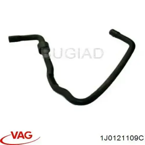 Manguera inferior del vaso de expansión 1J0121109C VAG