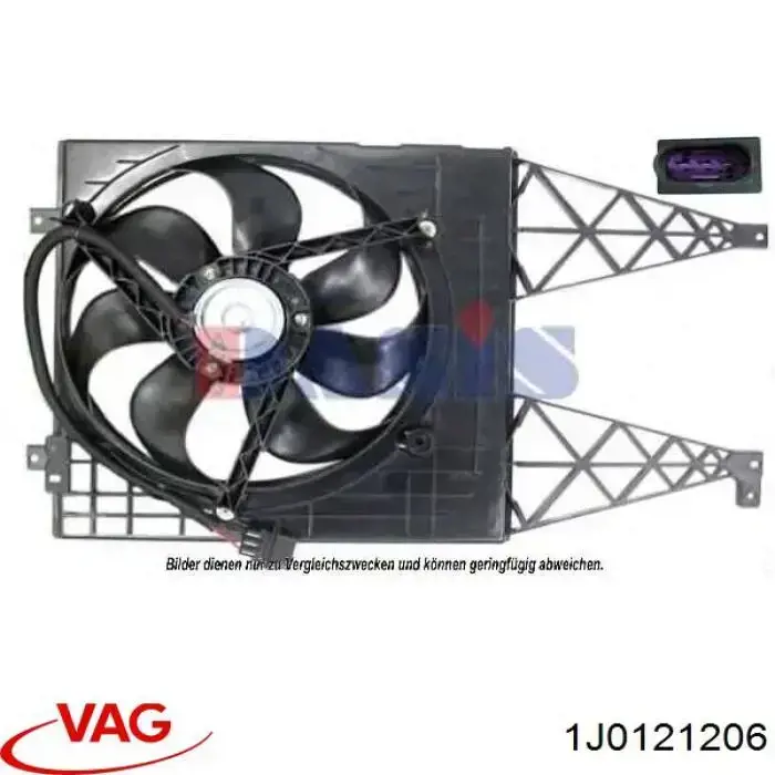 Soporte del motor del ventilador de refrigeración en el difusor Metzger 4002016