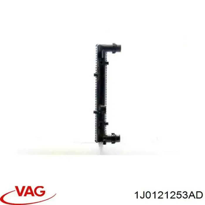 Radiador 1J0121253AD VAG