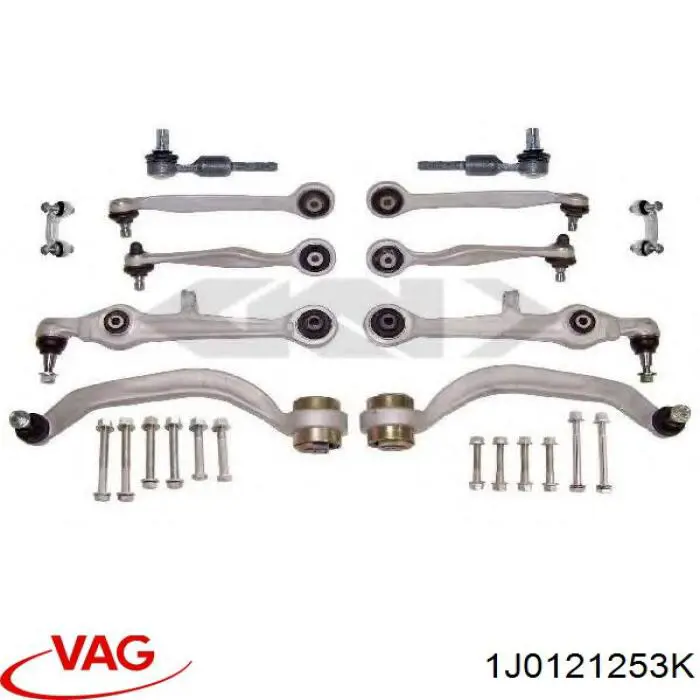 1J0121253K VAG radiador refrigeración del motor