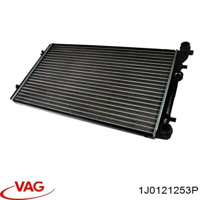 Radiador refrigeración del motor VAG 1J0121253P