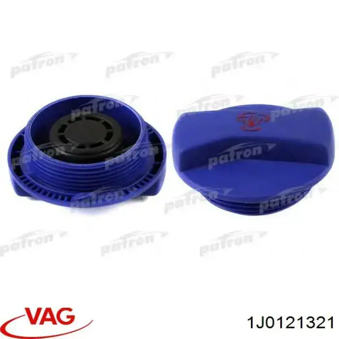 1J0121321 VAG Tapón del radiador de refrigerante