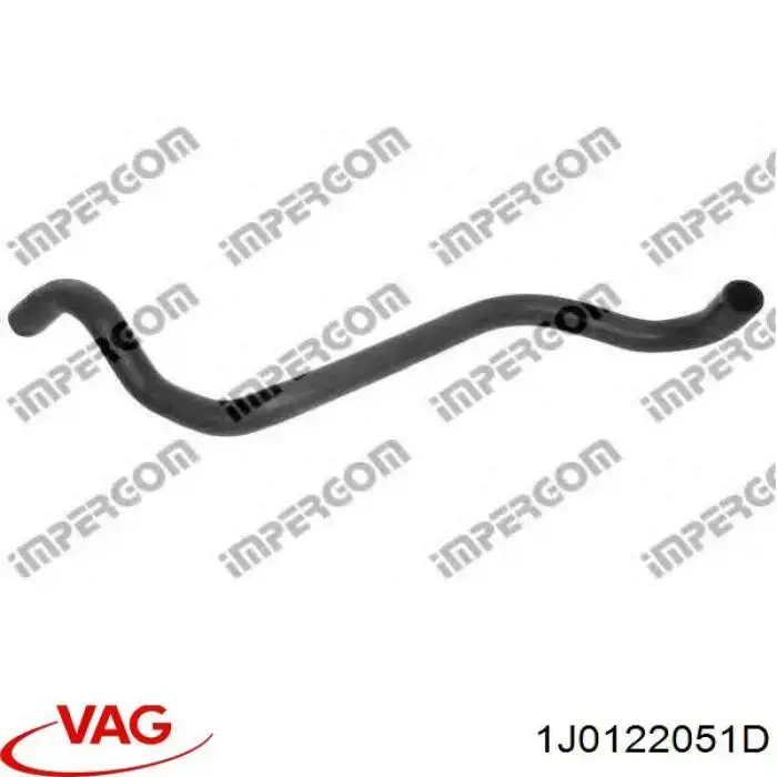 Comprar 1J0122051D VAG Manguera de agua refrigerante