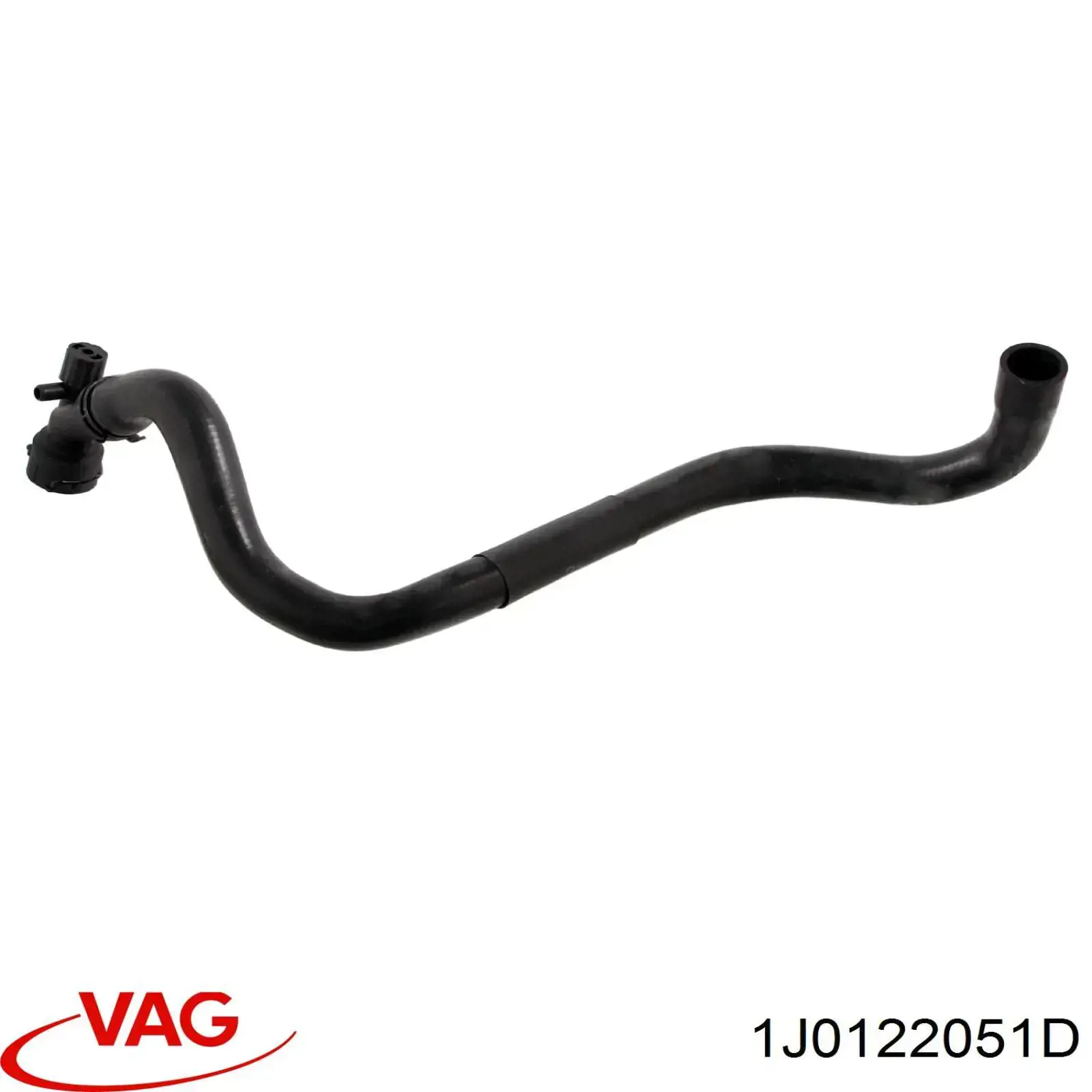 1J0122051D VAG Manguera de refrigeración