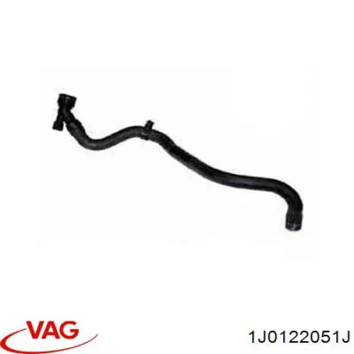 Manguera radiador 1J0122051J VAG
