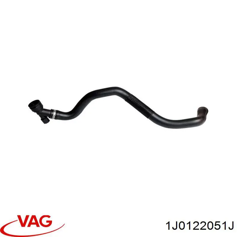 Manguera radiador 1J0122051J VAG