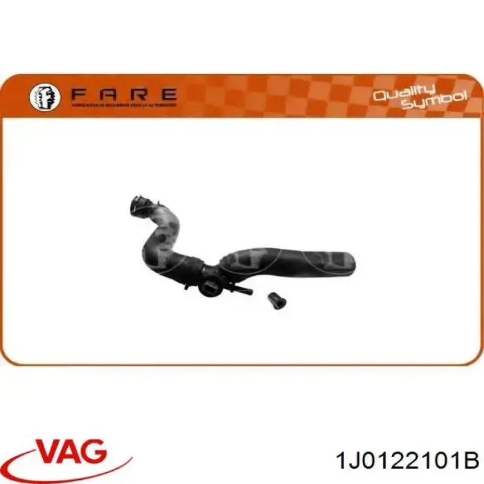 Comprar 1J0122101B VAG Manguera superior del radiador
