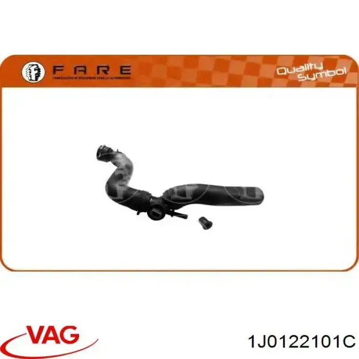 Comprar 1J0122101C VAG Manguera superior del radiador