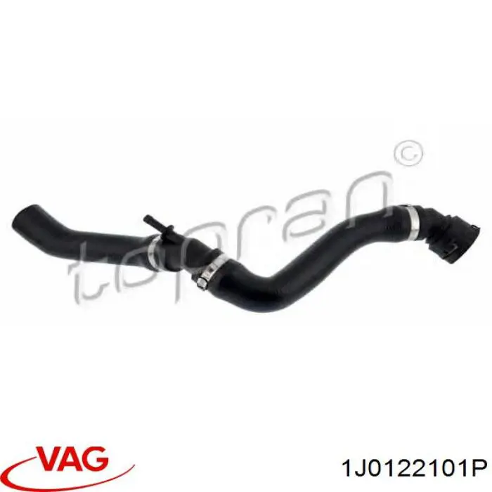 Manguera superior del radiador VAG 1J0122101P precio, desde 40,90 EUR