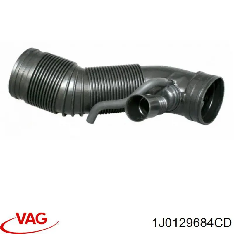 Manguito de aire del medidor de masa de aire 1J0129684CD VAG