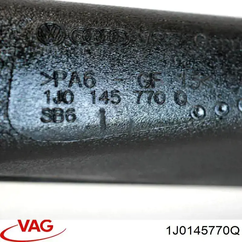 Tubo flexible de aire de sobrealimentación VAG 1J0145770Q