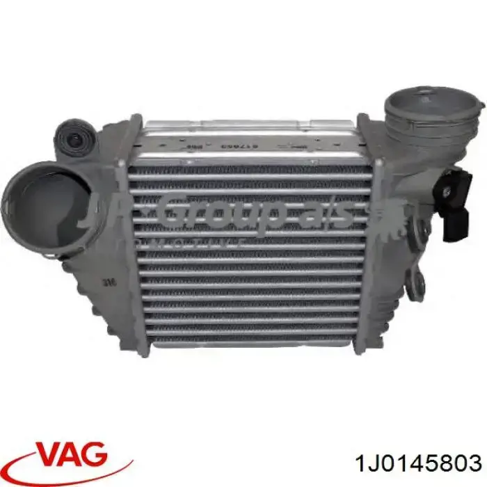 Comprar 1J0145803 VAG Turbo intercooler